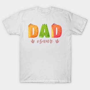 dadsaurus Matching Family Funny Dinosaur Gift For Women Mother day T-Shirt